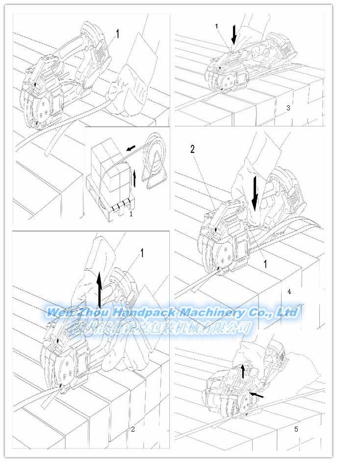 battery powered strapping tool   4
