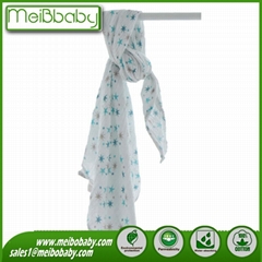 100% Organic Cotton Muslin Baby Wrap Custom-Made Wraps