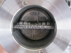 wafer Dual disc check valve