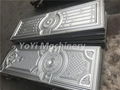 Steel door embossing press, steel main door design 4