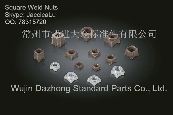 selling M5 to M16 steel weld nuts for automotive industry 2