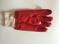 PVC single dipped chemical resistence glove 5