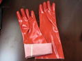 pvc guantlet glove