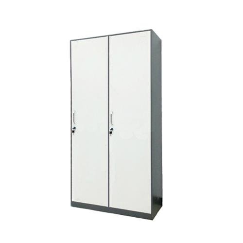 Large steel wardrobe lockers with hanging and shelf 2