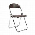 strong and popular metal frame plastic leisure folding chair 7