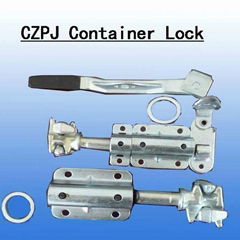 shipping container door lock 