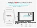 Uwatch UX heart rate monitorring smart watch support NFC GEP silicon strap 10