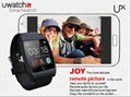 Uwatch UX heart rate monitorring smart watch support NFC GEP silicon strap 15