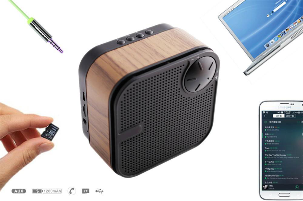 Wooden Bluetooth Speaker  4