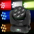 Mini 7*12W LED Moving Head Beam Stage Lighting 1