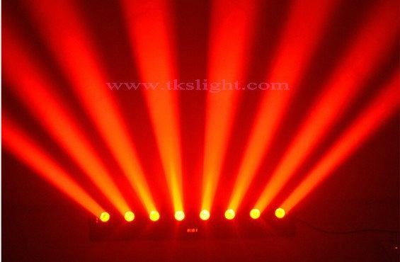 8*10W RGBW Beam LED Moving Head Disco Stage Lighting 3
