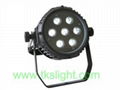 Professional LED Mini outdoor PAR Stage Lighting (7PCS 10W) 2