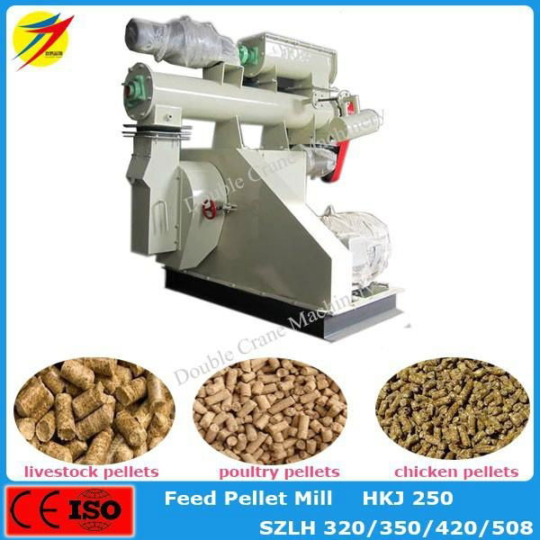 Poultry feed pellet mill equipment (HKJ 250)