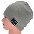 Bluetooth Beanie Headphone (Grey) 1