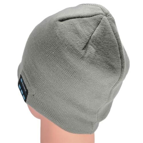 Bluetooth Beanie Headphone (Grey) 2