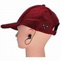 Bluetooth Baseball Cap (Wine Red) 5