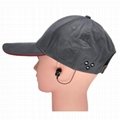 Bluetooth Baseball Cap (Grey) 3