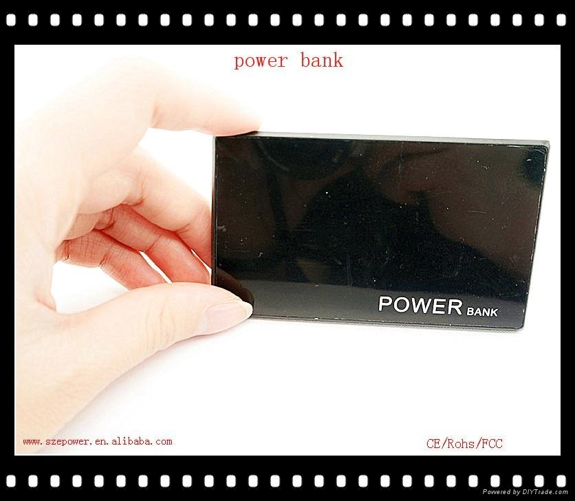 2014 Factory direct deal Power Banks 5V 1A double usb Power Bank 2200mah