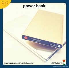 2014 Factory direct deal Power Banks 5V 1A double usb Power Bank 2200mah 
