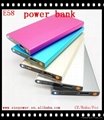 2014 Factory direct deal Power Banks 5V 1A double usb Power Bank 2200mah  3