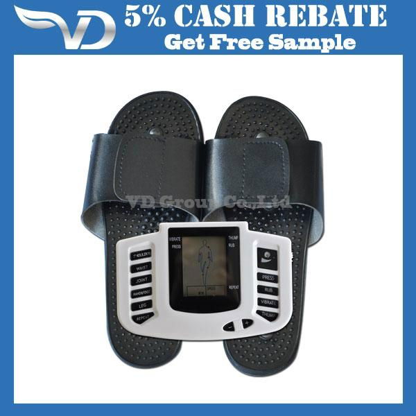 Hot Sale Digital Acupuncture  Tens with Sandals Massager    