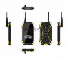  3G  waterproof 4.7inch phone with walkie talkie