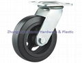 Rubber on Cast Iron Core Casters Waste