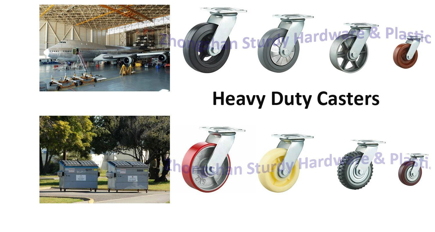 Heavy Duty Polyolefin Casters Medium Heavy Duty Casters  2