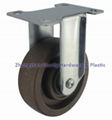 Stainless Steel Casters High-Temperature Wheel 530 °F Top Plate 2