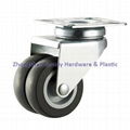 Sturdy Hardware Dual Wheel Casters 4