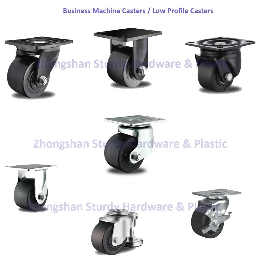 Business Machine Low Profile Casters  5