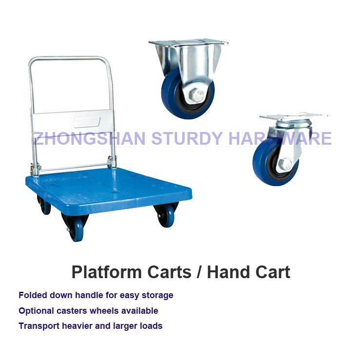 Sturdy Hardware Platform Carts / Platform Truck Hand Carts