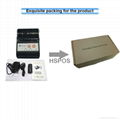 Mini 58mm thermal portable printer HS-591 usb bluetooth port printer 2