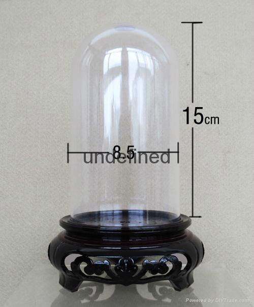 Clear Plastic Dome with Base  PMMA Gift Box  Acrylic Dome Box 2