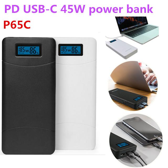 2018 hot selling in Germany PD type c 45w mobile battery power bank with 20000 3