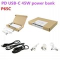 Newest PD 45w USB-C mobile power bank with QC3.0 fast charging 3
