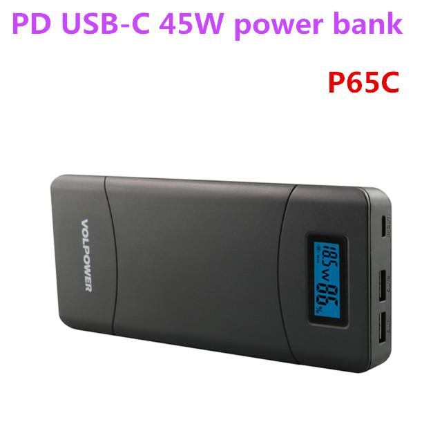 P65C QC3.0 Type-C PD Power Bank with ce rohs fcc 4