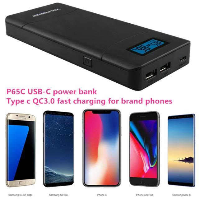 Newest 45W 50W PD fast charging 20,000mAh power bank