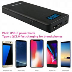 Newest 45W 50W PD fast charging 20,000mAh power bank