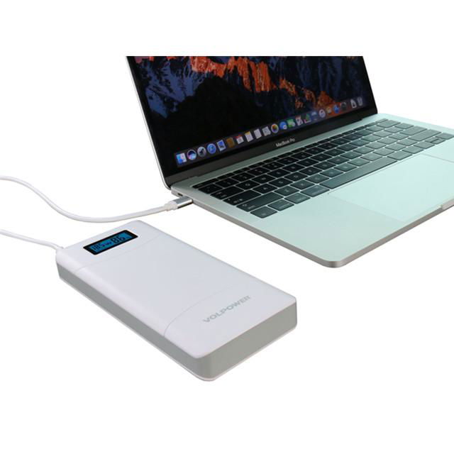  USB-C laptop adapters power bank for new MacBook with qc3.0 PD type C 5