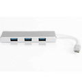 7 ports USB 3.0 hub with HDMI for type C laptops data transfer and PD charge 5