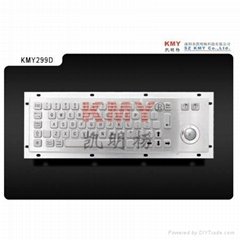 IP65 Metal Keyboard Kiosk Keyboard with Trackball (KMY299D)
