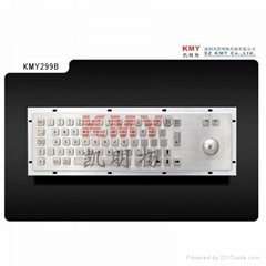 IP65 Kiosk Metal Keyboard with Trackball KMY299B