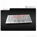 Waterproof IP65 Ik07 Metal Kiosk Keyboard (KMY299I-6) 1