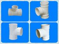 2015 PVC-U Drainage Exhaust Lager Diameter Pipe Fittings Equal Tee 1