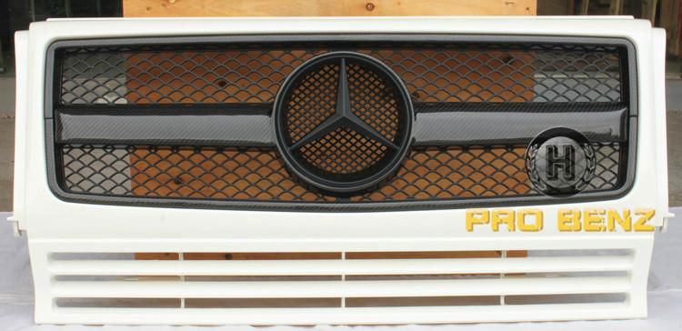 W463 carbon grille 5