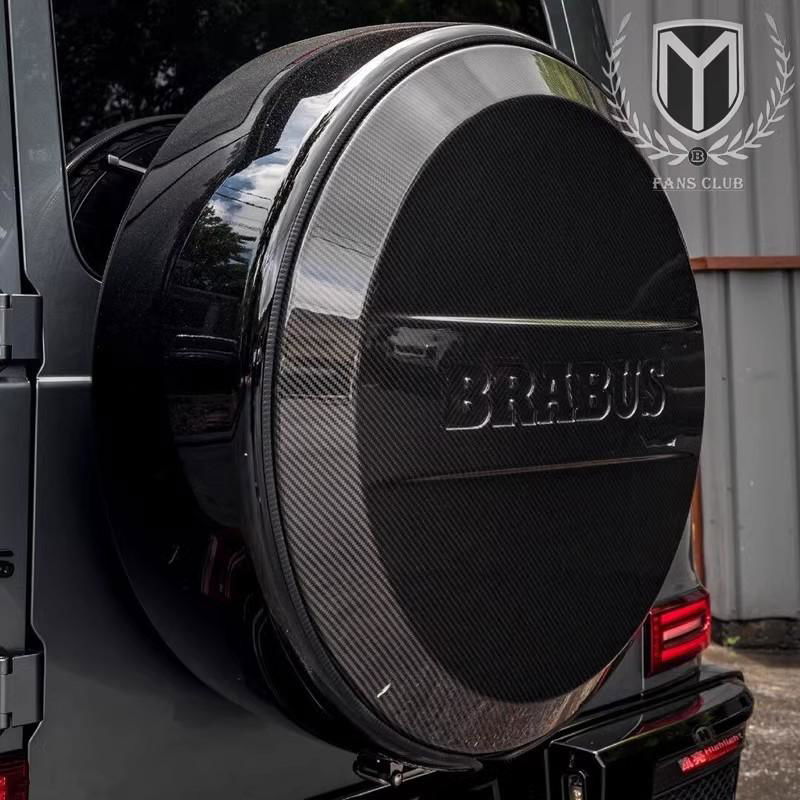 W463a carbon spare tyre cover