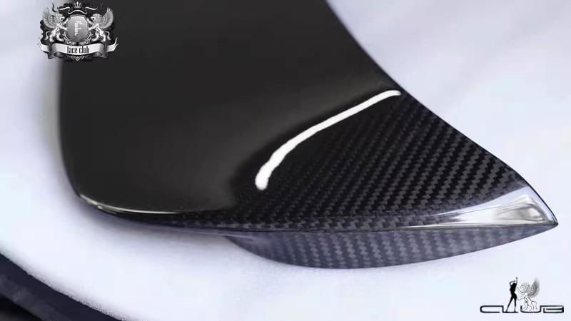 benz w463a  mansory carbon spoiler 3