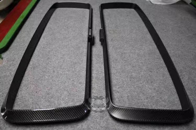 W463a carbon grille frame 4