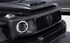 W463A carbon headlight cover
